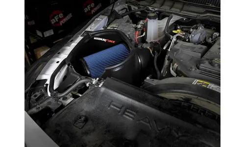 Система холодного впуска Magnum FORCE Stage-2, с фильтром Pro 5R для RAM Diesel Trucks 2013–2018 L6-6.7L (td), AFE Power — фото 3