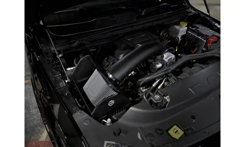 Система холодного впуска Rapid Induction, с фильтром Pro DRY S для RAM 1500 (DT) 2019–2026 V8-5.7L HEMI, AFE Power — фото 3