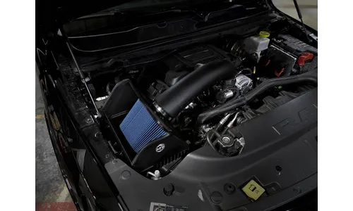 Система холодного впуска Rapid Induction, с фильтром Pro 5R для RAM 1500 (DT) 2019–2026 V8-5.7L HEMI, AFE Power — фото 3