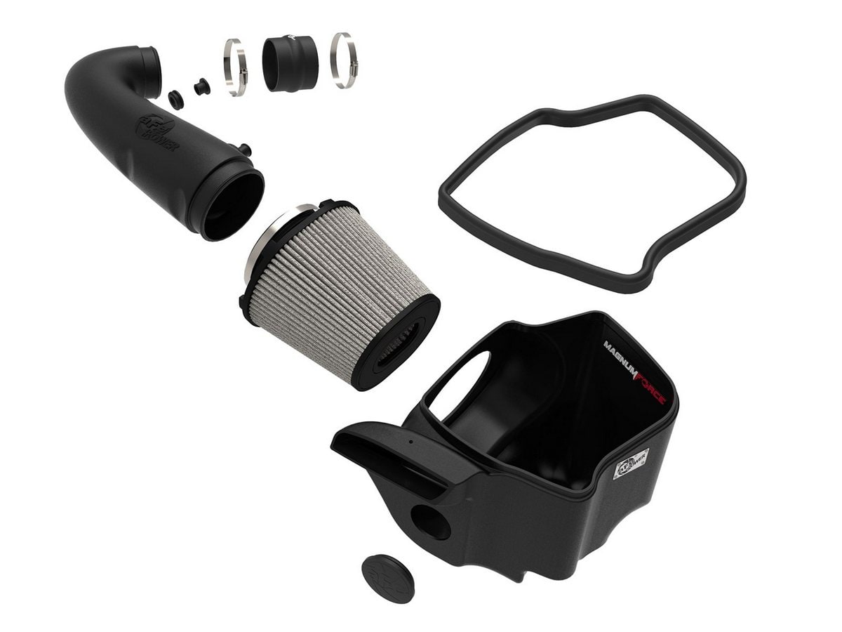Система холодного впуска Magnum FORCE Stage-2, с фильтром Pro DRY S для Jeep Grand Cherokee (WK2) 2011–2021/Dodge Durango 2011–2026 V8-5.7L HEMI, AFE Power — фото 2