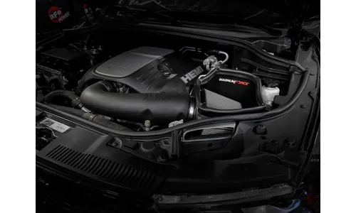 Система холодного впуска Magnum FORCE Stage-2, с фильтром Pro DRY S для Jeep Grand Cherokee (WK2) 2011–2021/Dodge Durango 2011–2026 V8-5.7L HEMI, AFE Power — фото 3