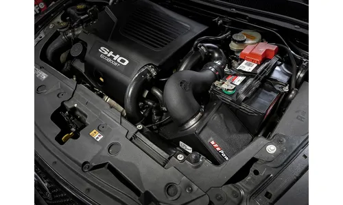 Система холодного впуска Rapid Induction, с фильтром Pro DRY S для Ford Taurus SHO /Flex 2010–2019/Explorer 2013–2019 V6-3.5L (tt), AFE Power — фото 3