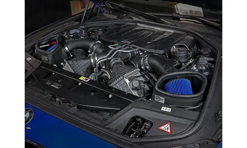 Система холодного впуска Magnum FORCE Stage-2, с фильтрами Pro 5R для BMW M5 (F10) 2012–2016 M6 (F06/12/13) 2012–2019, AFE Power — фото 4
