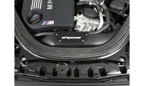 Система холодного впуска Magnum FORCE Stage-2, с накладкой из углепластика для BMW M2 Competition (F87) 2019–2021/M3/M4 (F80/82/83) 2015–2020 L6-3.0L (tt) S55, AFE Power — фото 2