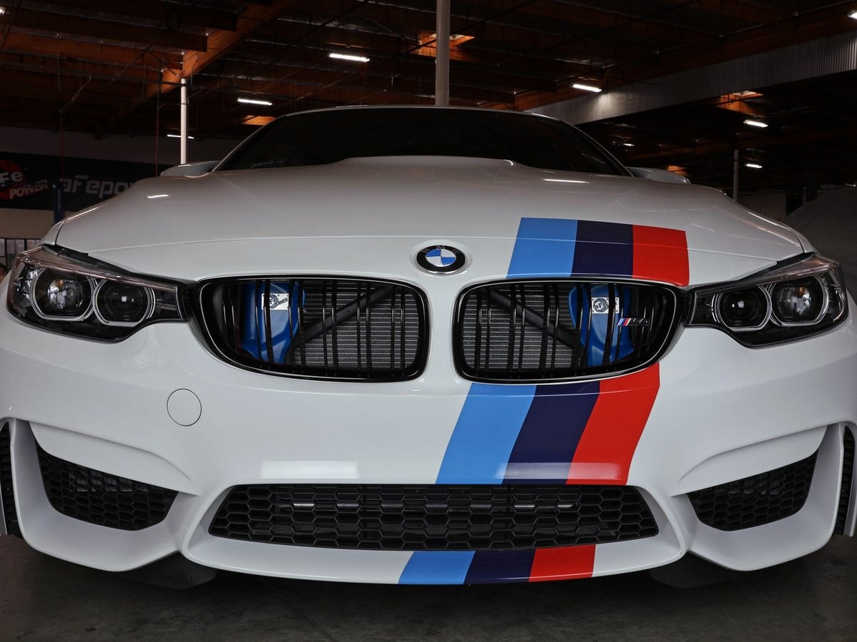 Воздухозаборник D.A.S. для BMW M3 2015–2018 (F80)/M4 2015–2020 (F82/83) S55, AFE Power — фото 3