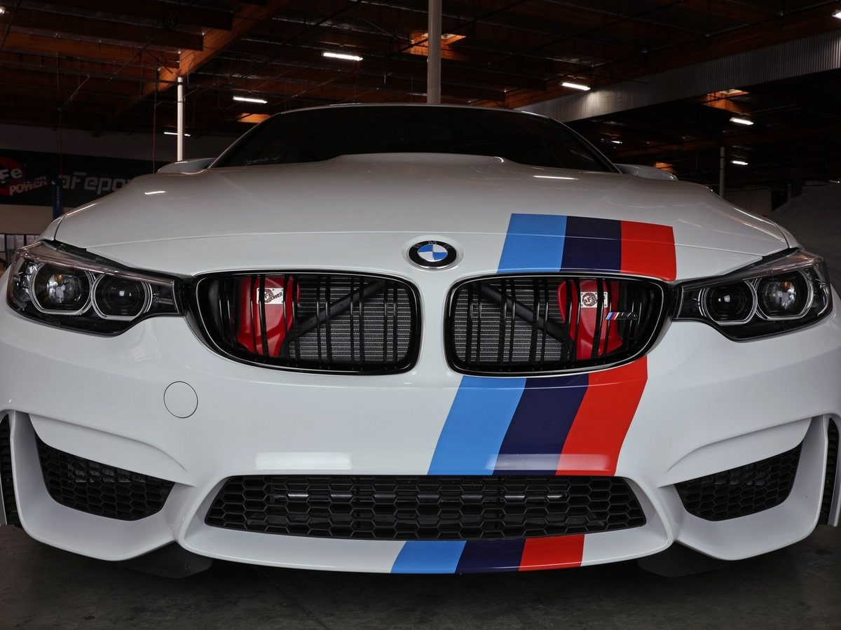 Воздухозаборник D.A.S. для BMW M3 2015–2018 (F80)/M4 2015–2020 (F82/83) S55, AFE Power — фото 3