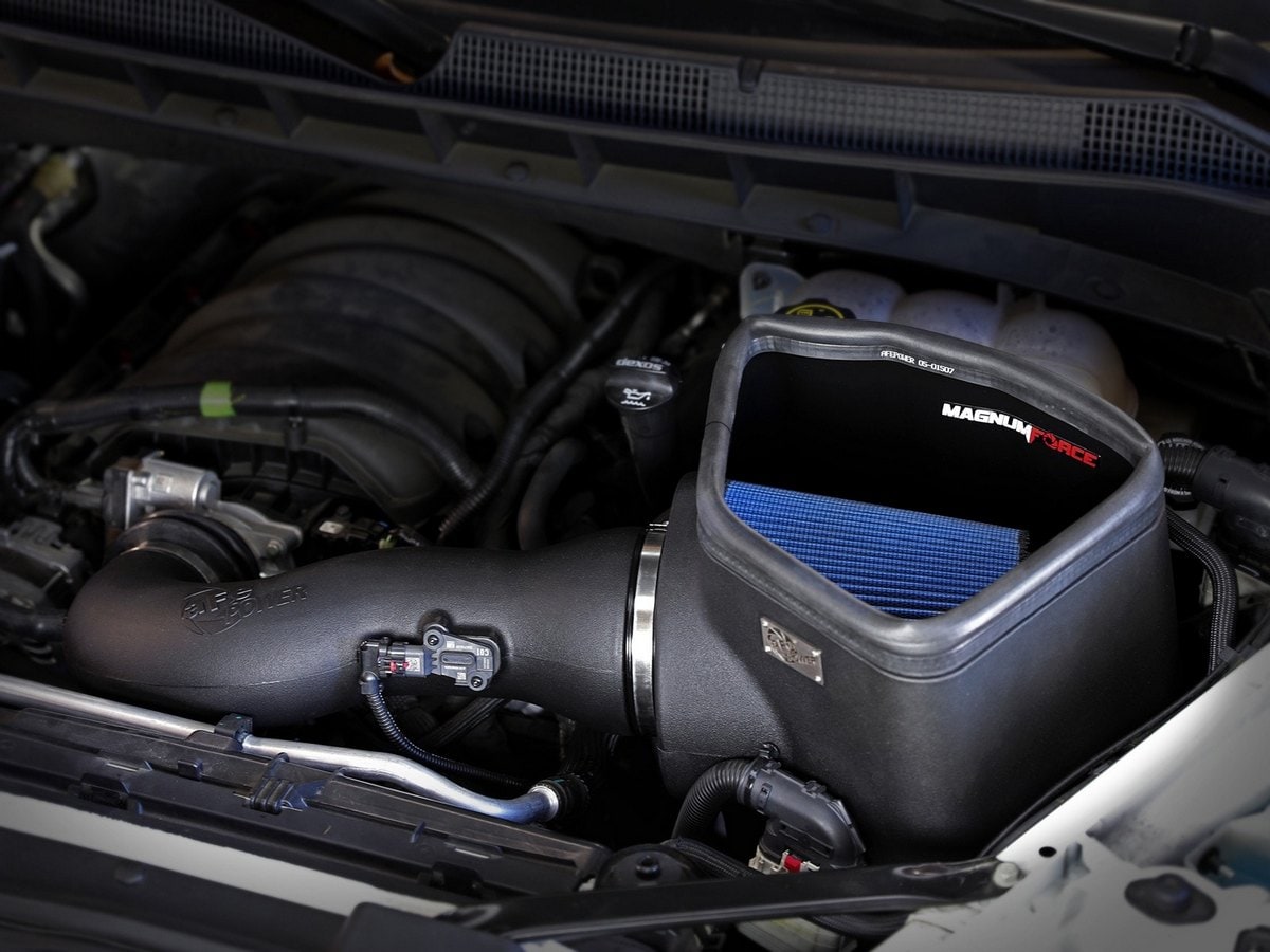 Система холодного впуска Magnum FORCE Stage-2, с фильтром Pro 5R для Chevrolet/GMC Trucks/SUVs 2019–2026 V8-6.2L, AFE Power — фото 3