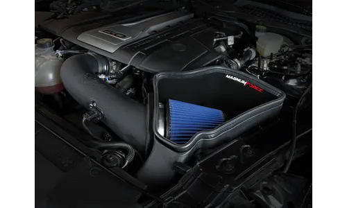 Система холодного впуска Magnum FORCE Stage-2, с фильтром Pro 5R для Ford Mustang GT 2018–2023 V8-5.0L, AFE Power — фото 3