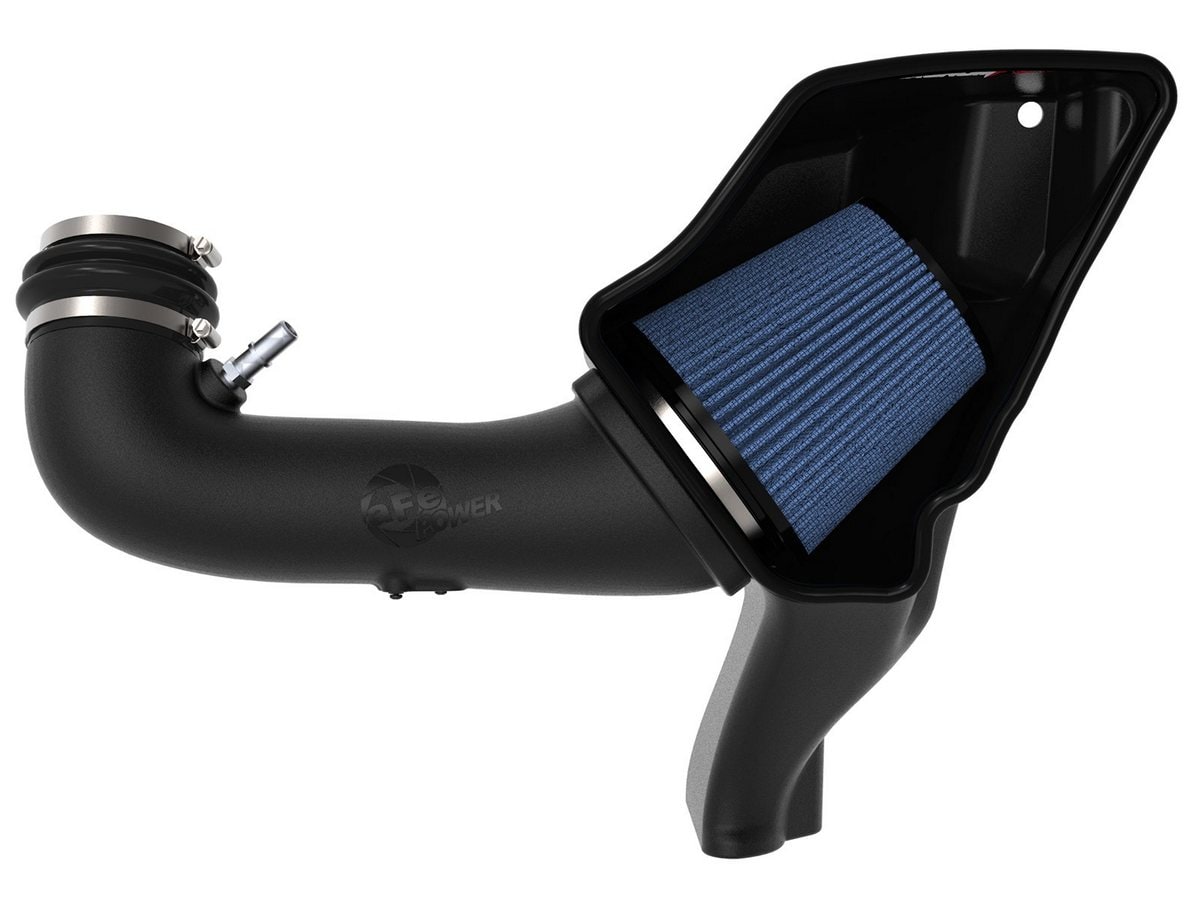 Система холодного впуска Magnum FORCE Stage-2, с фильтром Pro 5R для Ford Mustang GT 2018–2023 V8-5.0L, AFE Power — фото 6
