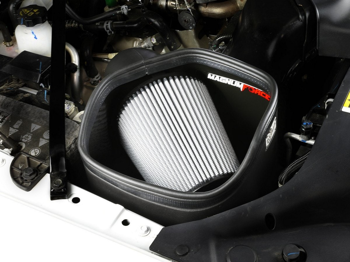 Система холодного впуска Magnum FORCE Stage-2, с фильтром Pro DRY S для RAM Diesel Trucks 2019–2024 L6-6.7L (td), AFE Power — фото 3