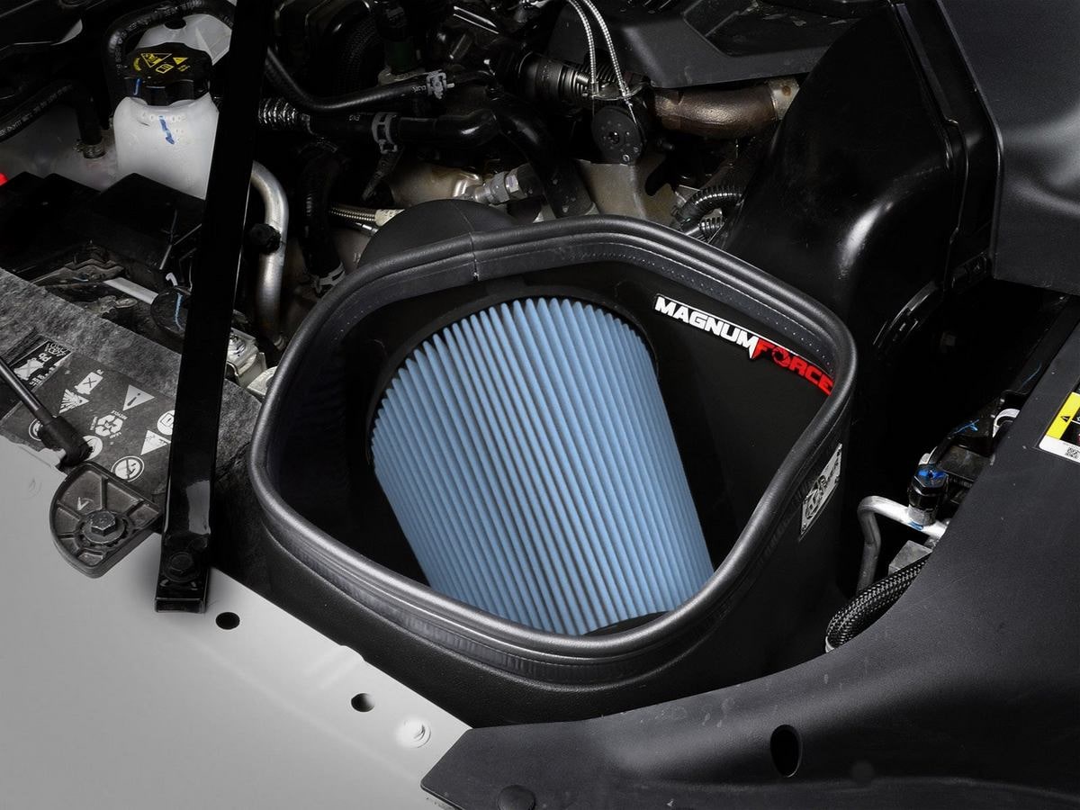 Система холодного впуска Magnum FORCE Stage-2, с фильтром D2 Dura-Dry для RAM Diesel Trucks 2019–2024 L6-6.7L (td), AFE Power — фото 3