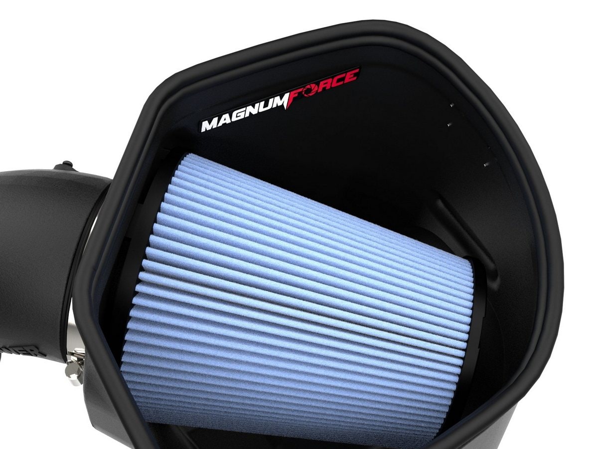 Система холодного впуска Magnum FORCE Stage-2, с фильтром D2 Dura-Dry для RAM Diesel Trucks 2019–2024 L6-6.7L (td), AFE Power — фото 7