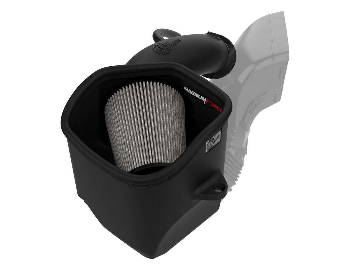 Система холодного впуска Magnum FORCE Stage-2, с фильтром Pro DRY S для RAM 2500/3500 2019–2026 V8-6.4L, AFE Power — фото 1