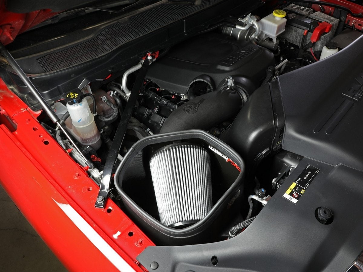 Система холодного впуска Magnum FORCE Stage-2, с фильтром Pro DRY S для RAM 2500/3500 2019–2026 V8-6.4L, AFE Power — фото 2