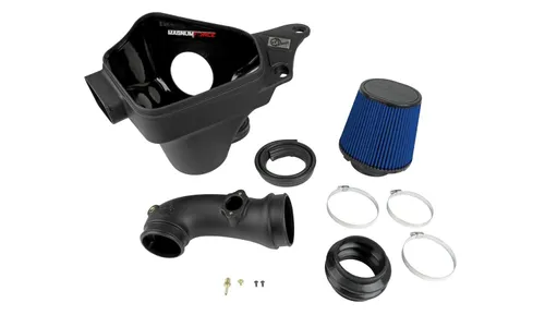 Система холодного впуска Magnum FORCE Stage-2, с фильтром Pro 5R для BMW 128i (E82/88) 2008–2013 3-Series (E90/91/92/93) 2006–2013 L6-3.0L N52, AFE Power — фото 4