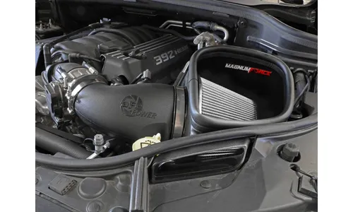 Система холодного впуска Magnum FORCE Stage-2, с фильтром Pro DRY S для Jeep Grand Cherokee (WK2) 2012–2021 / Dodge Durango SRT 2018–2023 V8-6.4L HEMI, AFE Power — фото 3