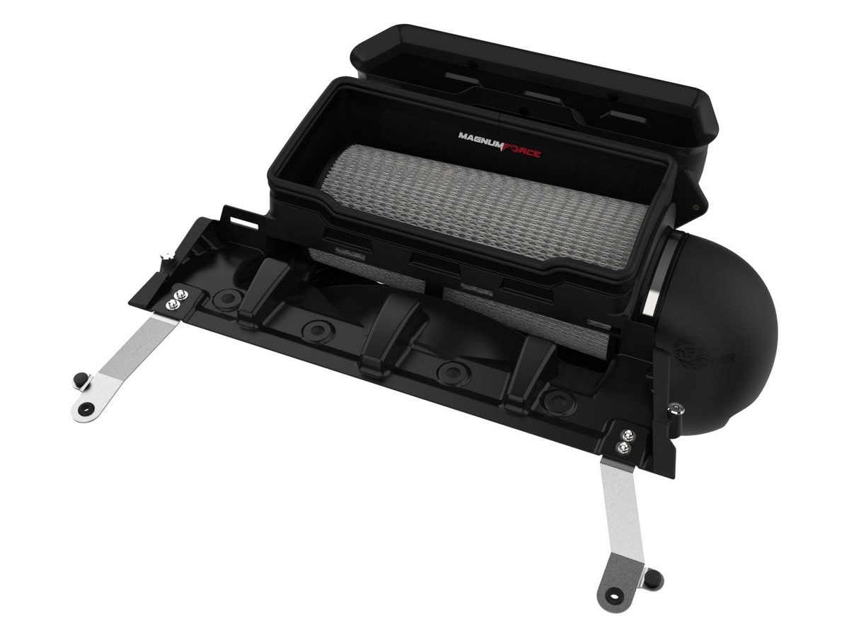 Система холодного впуска Magnum FORCE Stage-2, с фильтром Pro DRY S для RAM 1500 TRX 2021–2024 V8-6.2L (sc), AFE Power — фото 1