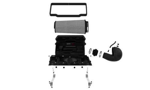 Система холодного впуска Magnum FORCE Stage-2, с фильтром Pro DRY S для RAM 1500 TRX 2021–2024 V8-6.2L (sc), AFE Power — фото 2