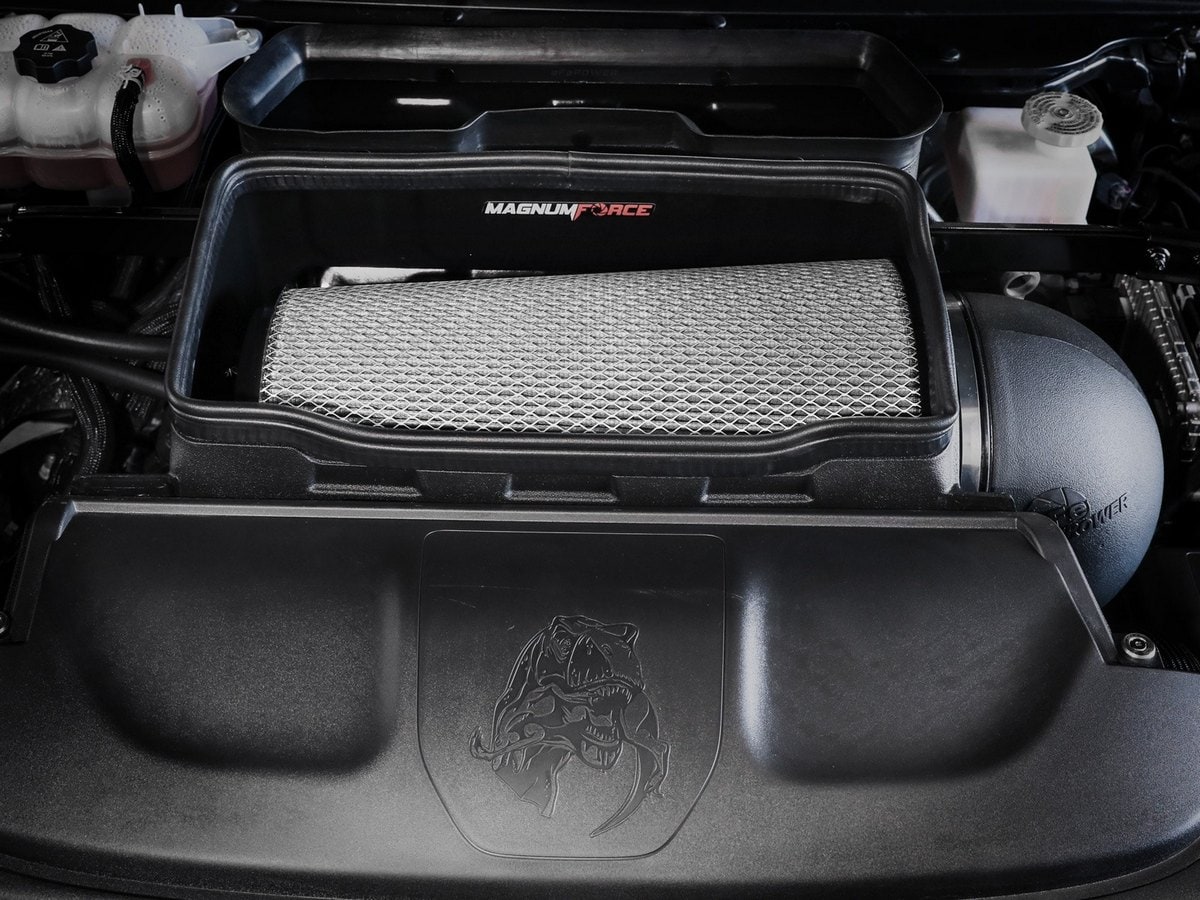 Система холодного впуска Magnum FORCE Stage-2, с фильтром Pro DRY S для RAM 1500 TRX 2021–2024 V8-6.2L (sc), AFE Power — фото 3