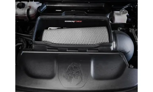 Система холодного впуска Magnum FORCE Stage-2, с фильтром Pro DRY S для RAM 1500 TRX 2021–2024 V8-6.2L (sc), AFE Power — фото 3