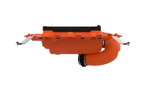Система холодного впуска Magnum FORCE Stage-2 Orange Edition, с фильтром Black Pro 5R для RAM 1500 TRX 2021–2024 V8-6.2L (sc), AFE Power — фото 5