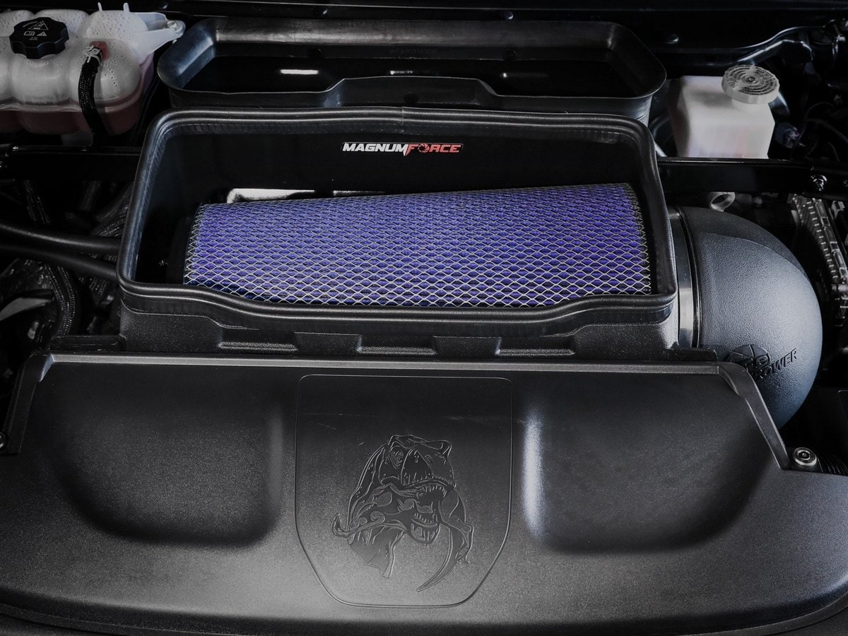 Система холодного впуска Magnum FORCE Stage-2, с фильтром Pro 5R для RAM 1500 TRX 2021–2024 V8-6.2L (sc), AFE Power — фото 3