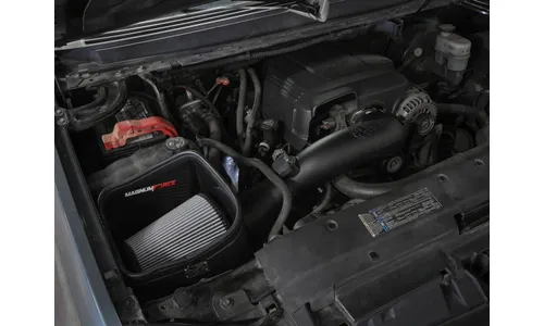 Система холодного впуска Magnum FORCE Stage-2, с фильтром Pro DRY S для Chevrolet/GMC Silverado/Sierra 2009–2013 V8 (GMT900), AFE Power — фото 3