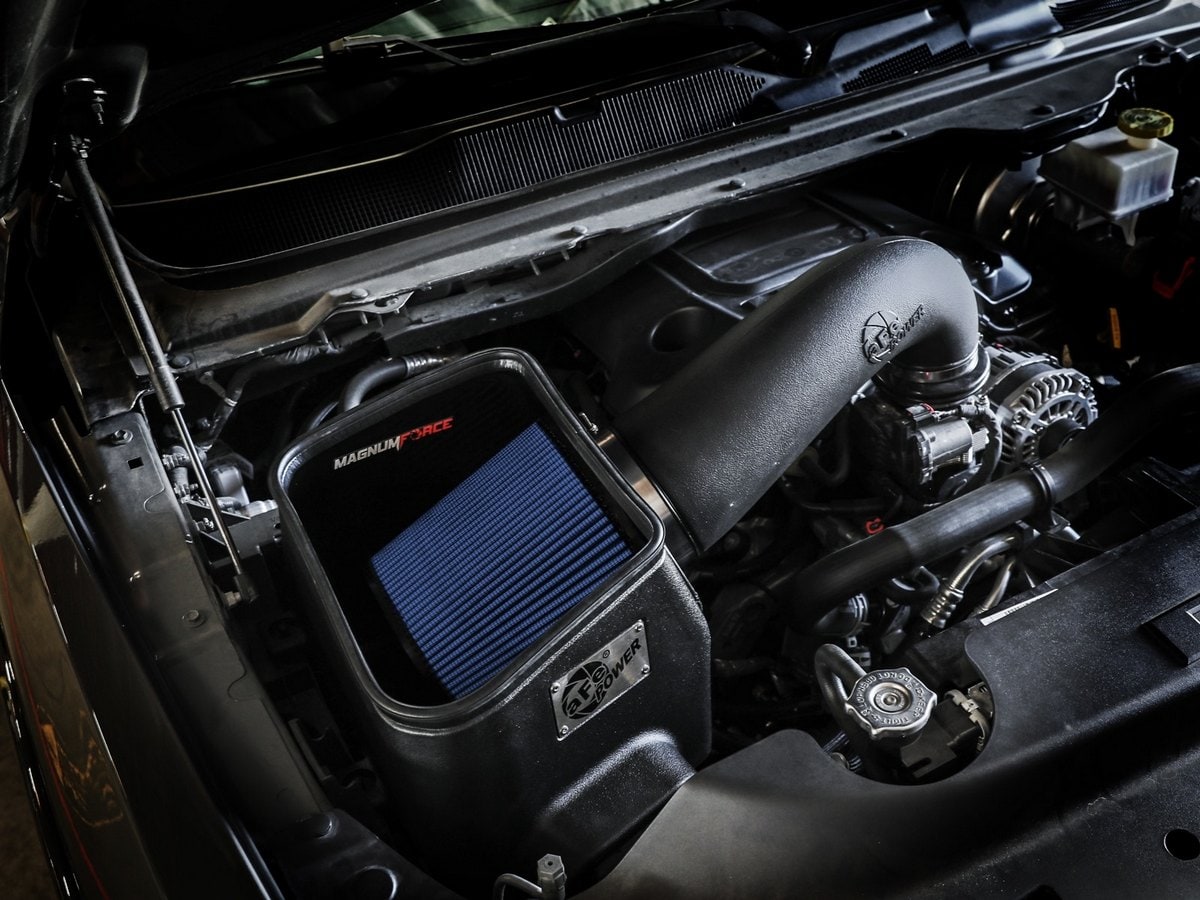 Система холодного впуска Magnum FORCE Stage-2, с фильтром Pro 5R для RAM 1500 (DT) 2019–2026 V8-5.7L HEMI, AFE Power — фото 3