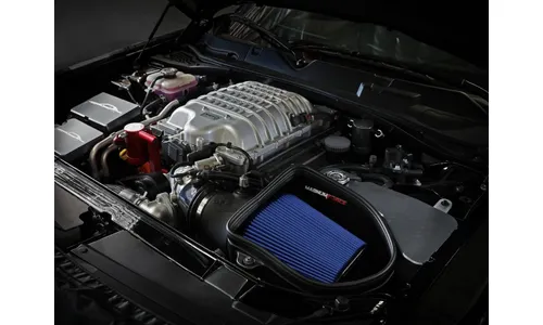 Система холодного впуска Magnum FORCE Stage-2, с фильтром Pro 5R для Dodge Challenger Hellcat 2019–2023 V8-6.2L (sc), AFE Power — фото 3