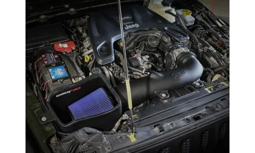 Система холодного впуска Magnum FORCE Stage-2, с фильтром Pro 5R для Jeep Wrangler (JL) 2018–2026 V6-3.6L, AFE Power — фото 3