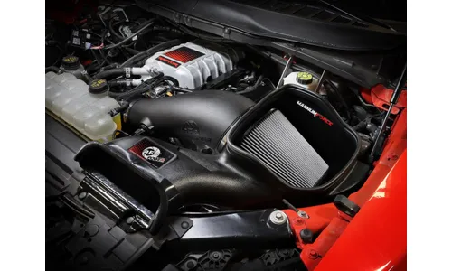 Система холодного впуска Magnum FORCE Stage-2, с фильтром Pro DRY S для Ford F-150 Raptor R 2023–2026 V8-5.2L (sc), AFE Power — фото 3