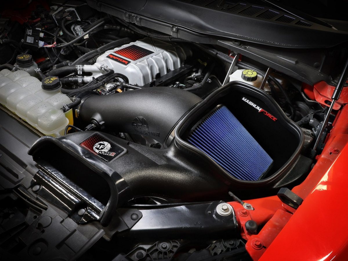 Система холодного впуска Magnum FORCE Stage-2, с фильтром Pro 5R для Ford F-150 Raptor R 2023–2026 V8-5.2L (sc), AFE Power — фото 3