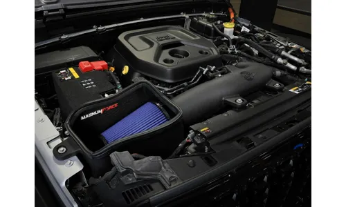 Система холодного впуска Magnum FORCE Stage-2, с фильтром Pro 5R для Jeep Wrangler 4xe (JL) 2024–2025 L4-2.0L (t) Hybrid, AFE Power — фото 1