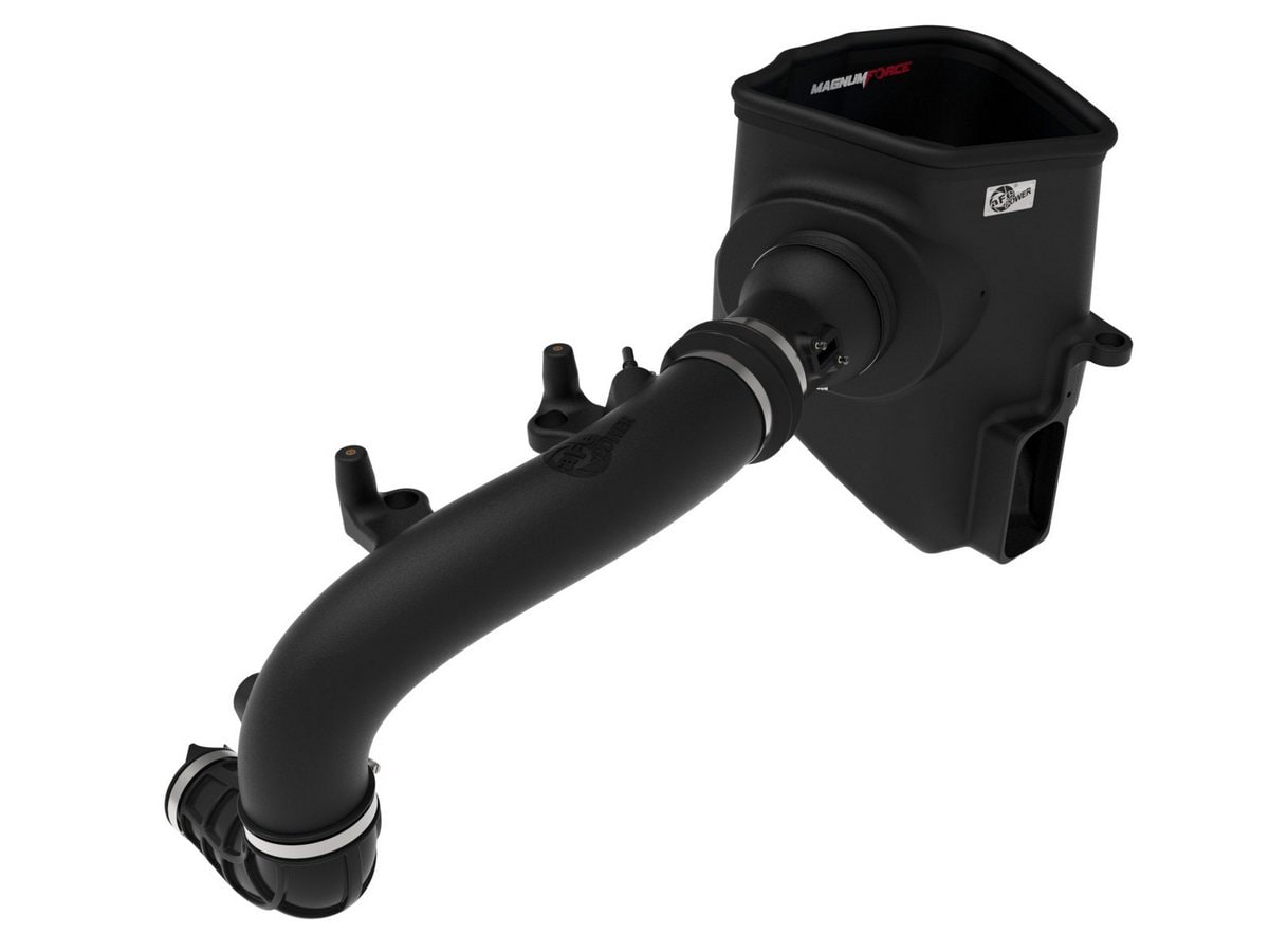Система холодного впуска Magnum FORCE Stage-2, с фильтром Pro 5R для Chevrolet/GMC Silverado/Sierra 1500 2019–2026 L4-2.7L (t), AFE Power — фото 4