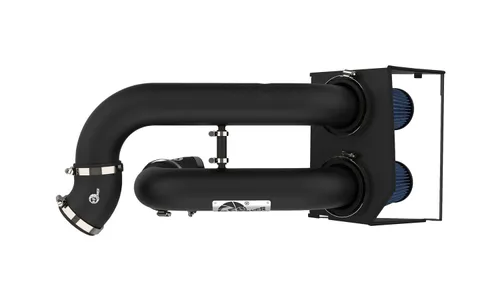 Система холодного впуска Rapid Induction Dual 3 IN, с фильтром Pro 5R, два патрубка 76,2 мм (3 дюйма) для Ford F-150 2015–2026 V6-2.7L (tt)/ 2015–2016 V6-3.5L (tt), AFE Power — фото 4