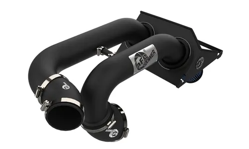 Система холодного впуска Rapid Induction ST Dual 3 IN, с фильтром Pro 5R, два патрубка 76,2 мм (3 дюйма) для Ford F-150/Raptor 2017–2020 V6-3.5L (tt)/Expedition 2018–2021 V6-3.5L (tt), AFE Power — фото 3