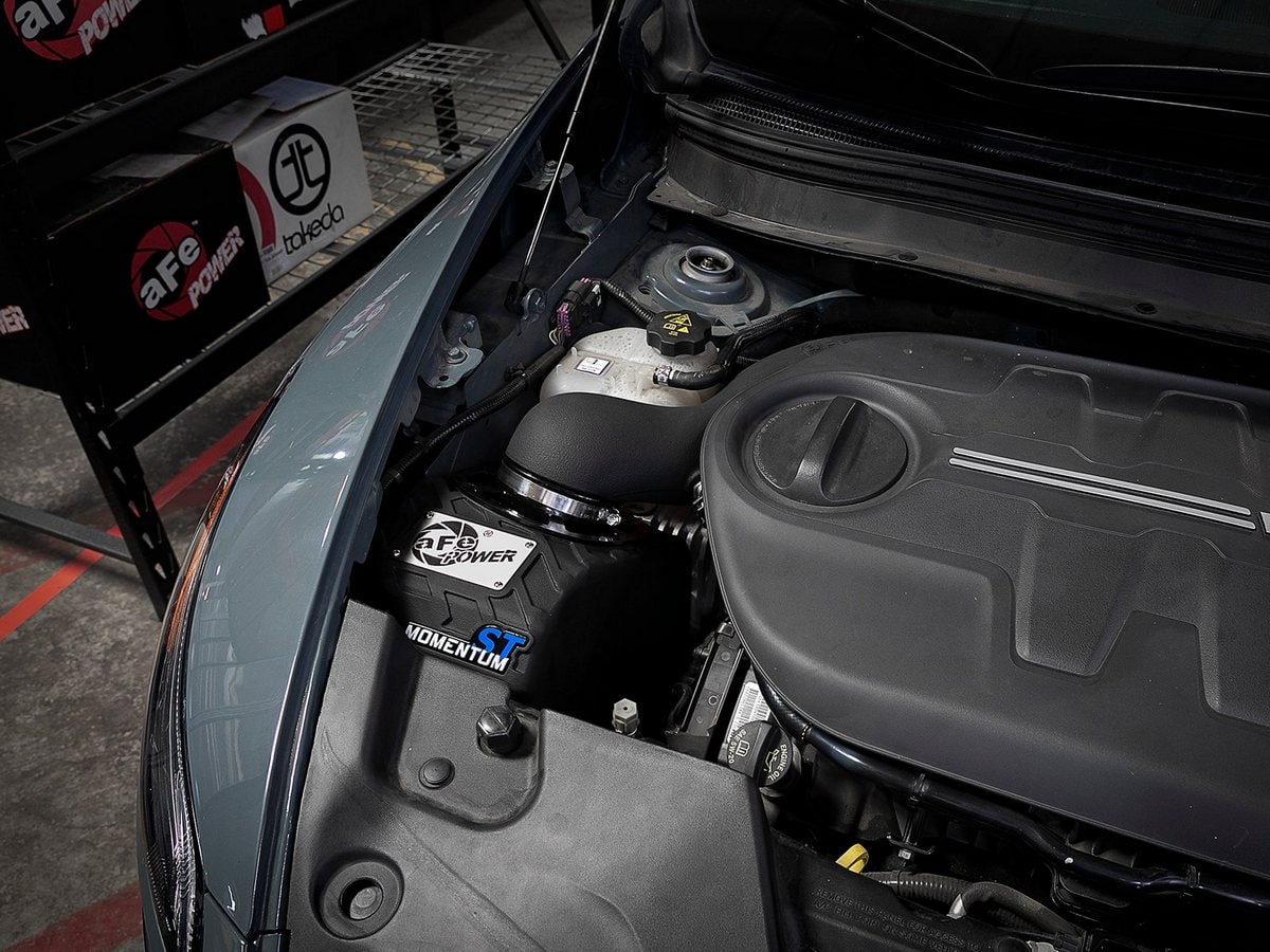 Система холодного впуска Momentum ST, с фильтром Pro 5R для Jeep Cherokee (KL) 2014–2018 V6-3.2L, AFE Power — фото 3