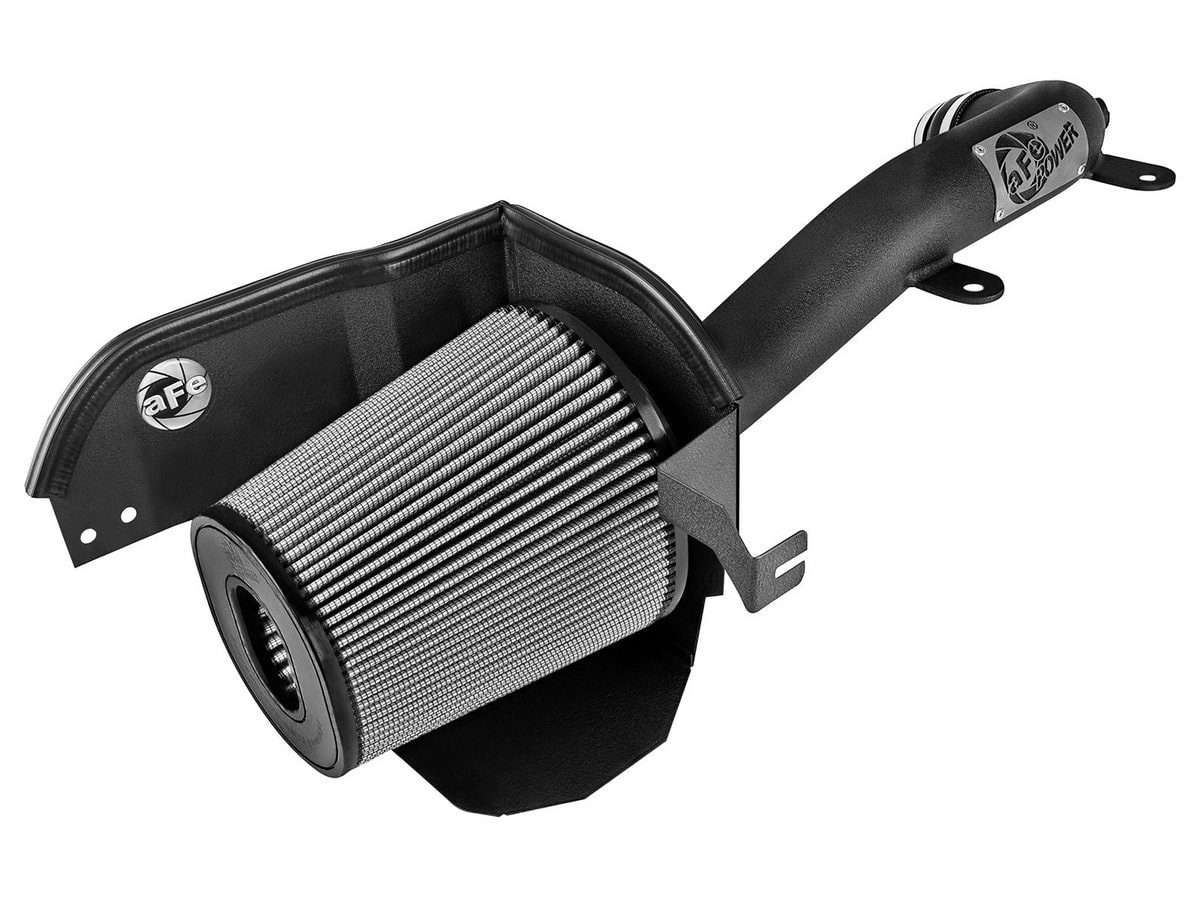 Система холодного впуска Magnum FORCE Stage-2 XP, с фильтром Pro DRY S для Jeep Wrangler (JL) 2018–2023 L4-2.0L (t), AFE Power — фото 1