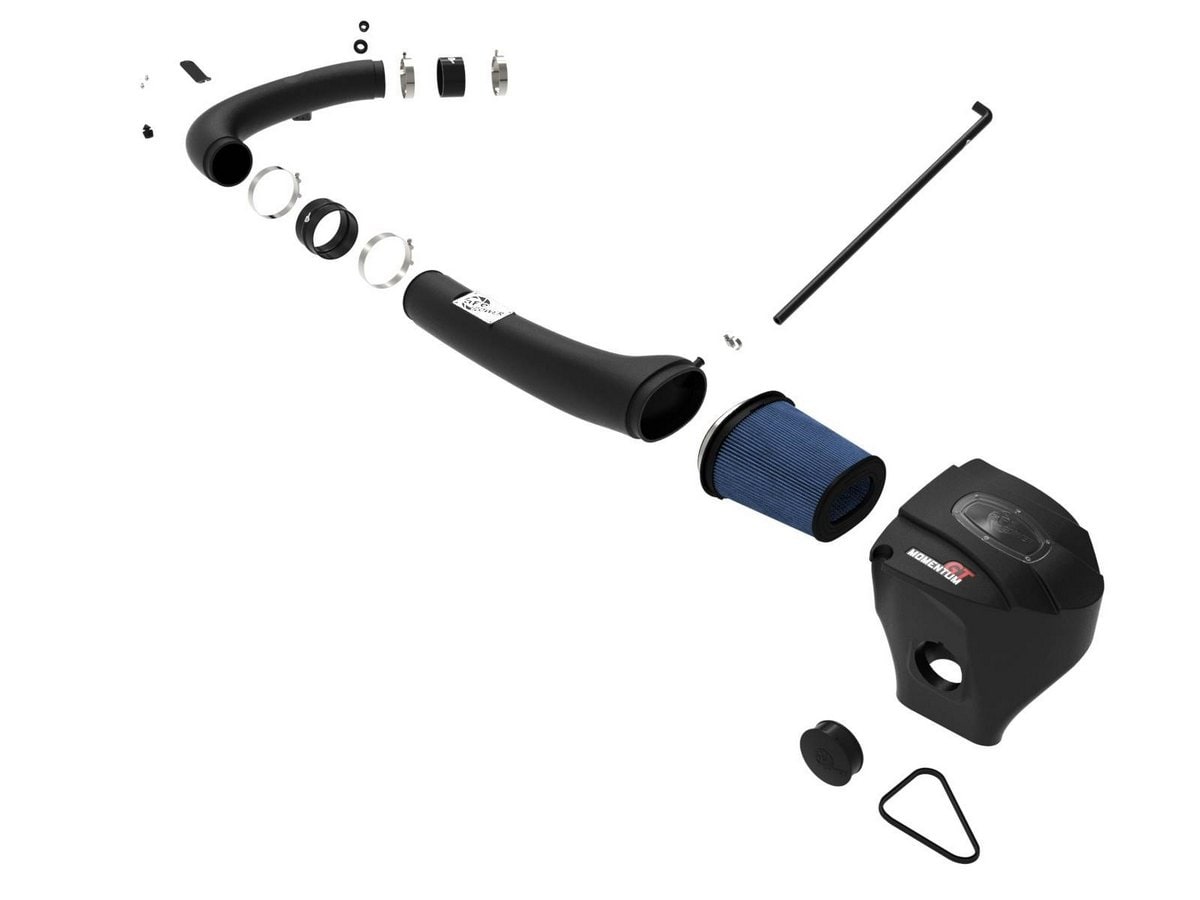 Система холодного впуска Momentum GT, с фильтром Pro 5R для Dodge Challenger/Charger 2011–2023/Chrysler 300 2011–2014 V6-3.6L, AFE Power — фото 2