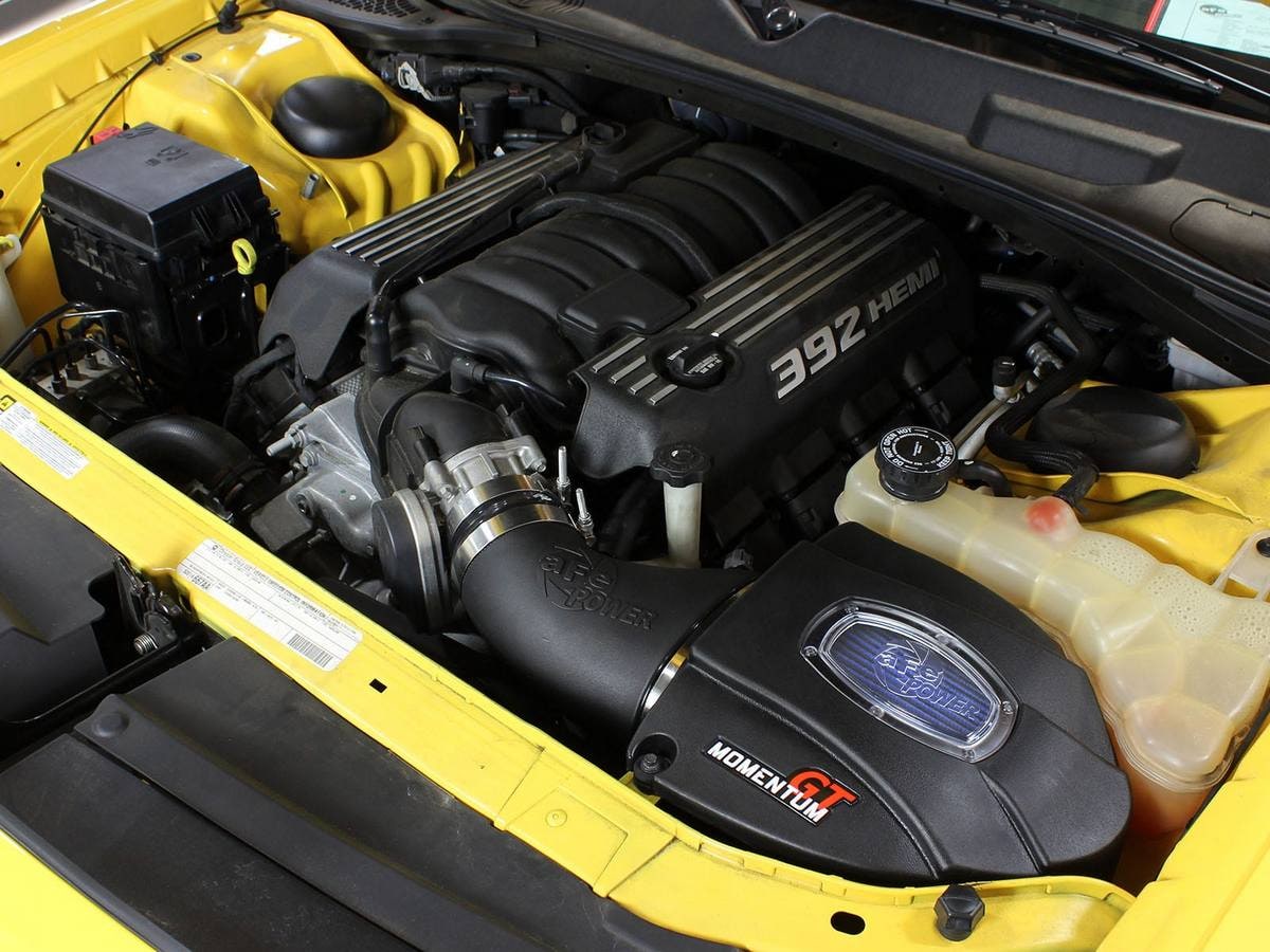 Система холодного впуска Momentum GT, с фильтром Pro 5R для Dodge Challenger/Charger/Chrysler 300 SRT8/SRT 2011–2023 V8-6.4L HEMI, AFE Power — фото 3