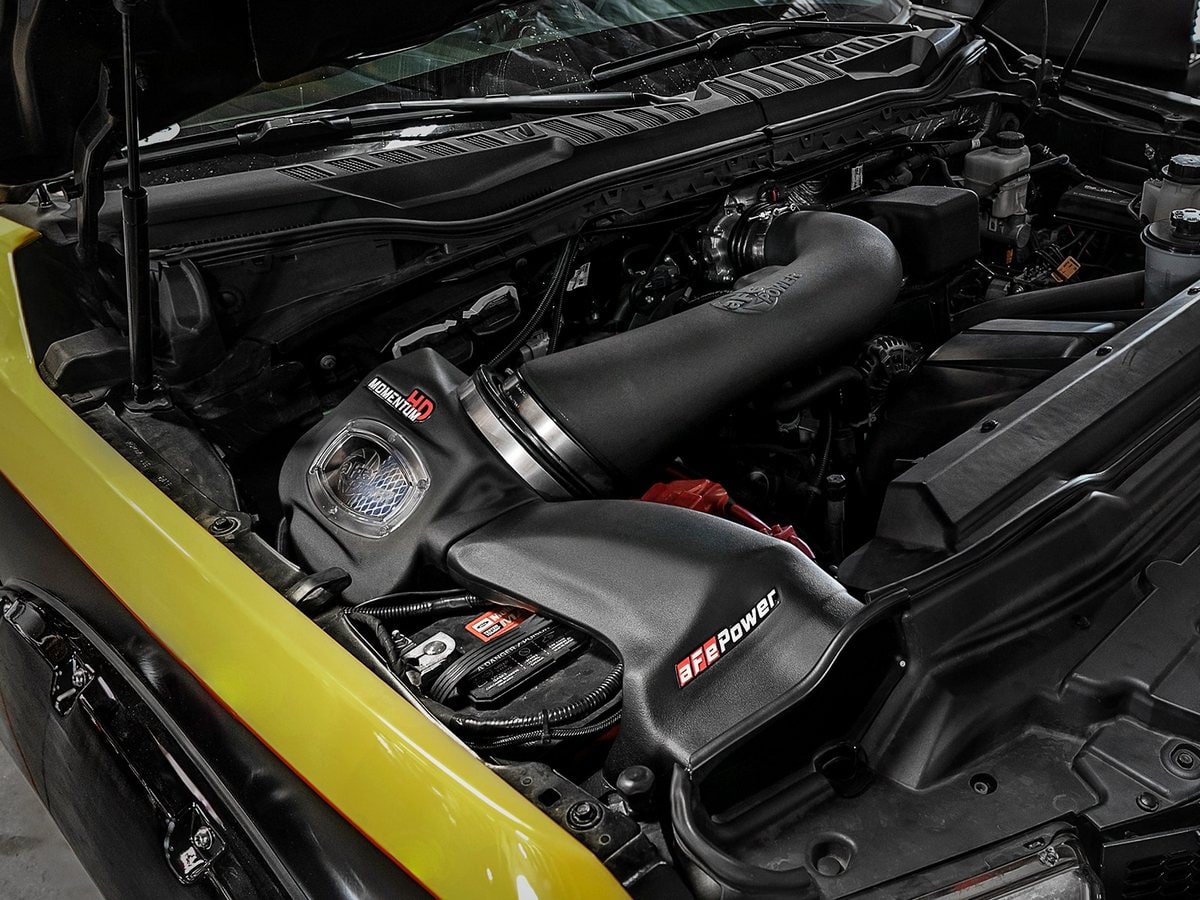 Система холодного впуска Momentum GT, с фильтром Pro 5R для Ford Super Duty F-250/F-350 2017–2019 V8-6.2L, AFE Power — фото 2