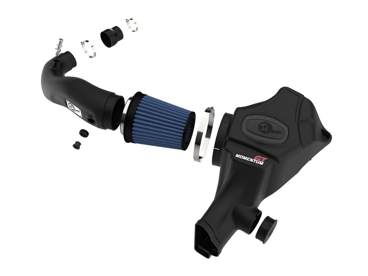 Система холодного впуска Momentum GT, с фильтром Pro 5R для Ford Mustang 2015–2017 L4-2.3L (t) EcoBoost, AFE Power — фото 2