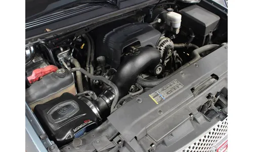 Система холодного впуска Momentum GT, с фильтром Pro 5R для Chevrolet/GMC Gas Trucks/SUV's 2007–2008 V8-4.8L/5.3L/6.0L/6.2L (GMT900) Electric Fan Only, AFE Power — фото 3