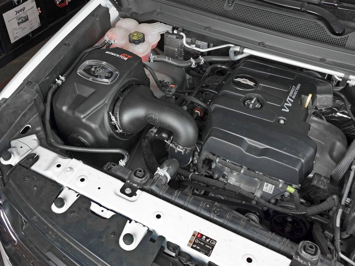 Система холодного впуска Momentum GT, с фильтром Pro 5R для Chevrolet/GMC Colorado/Canyon 2015–2022 L4-2.5L, AFE Power — фото 2