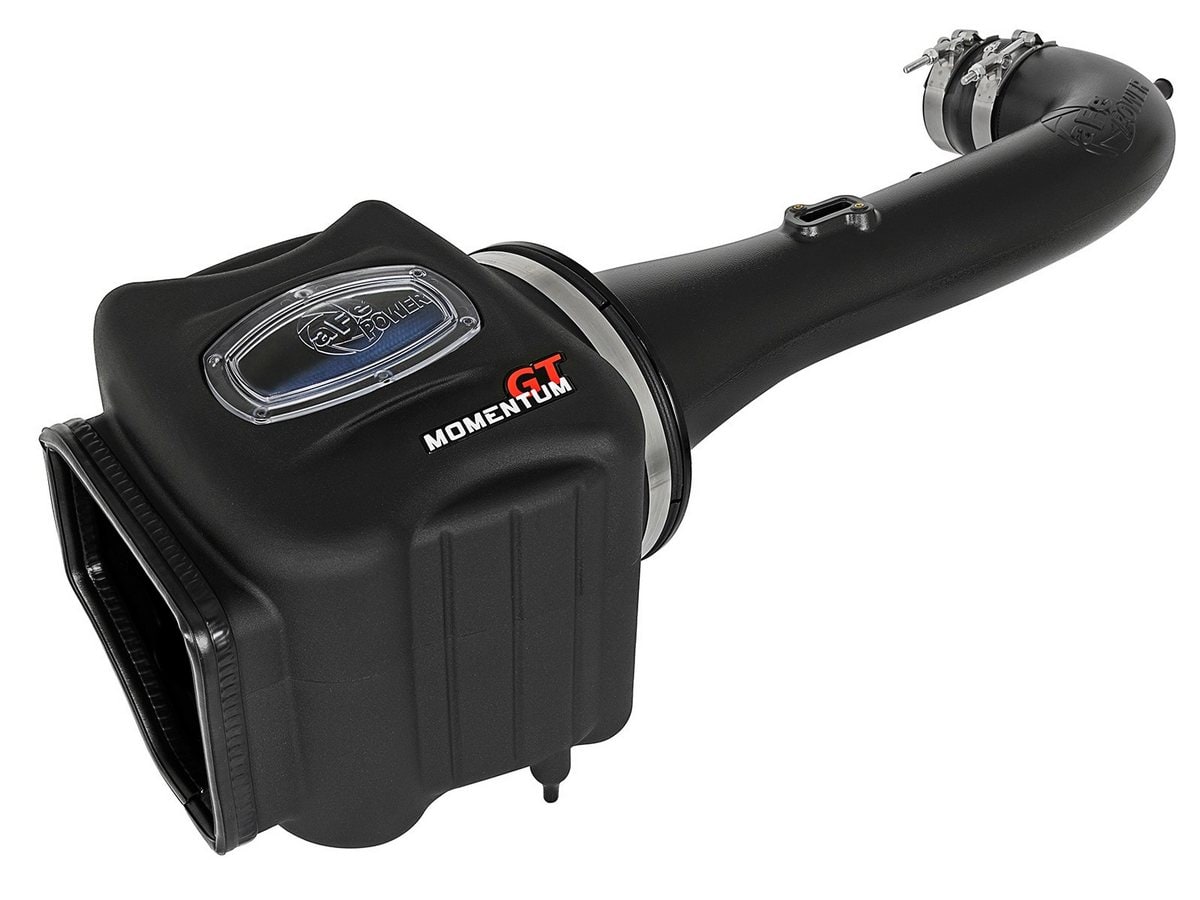 Система холодного впуска Momentum GT, с фильтром Pro 5R для Chevrolet/GMC Silverado/Sierra 1500 2014–2019 / Tahoe/Suburban/Yukon/XL/Escalade 2015–2020 V8-5.3L/6.2L, AFE Power — фото 1