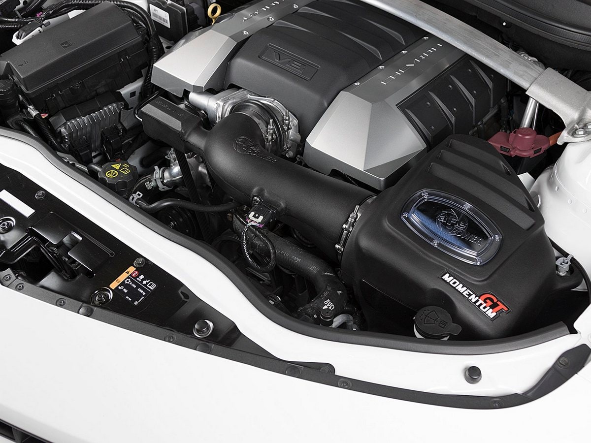 Система холодного впуска Momentum GT, с фильтром Pro 5R для Chevrolet Camaro SS 2013–2015 V8-6.2L, AFE Power — фото 2