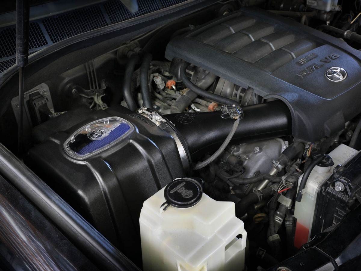 Система холодного впуска Momentum GT, с фильтром Pro 5R для Toyota Tundra 2007–2021/Sequoia 2008–2022 V8-4.6L/5.7L, AFE Power — фото 3