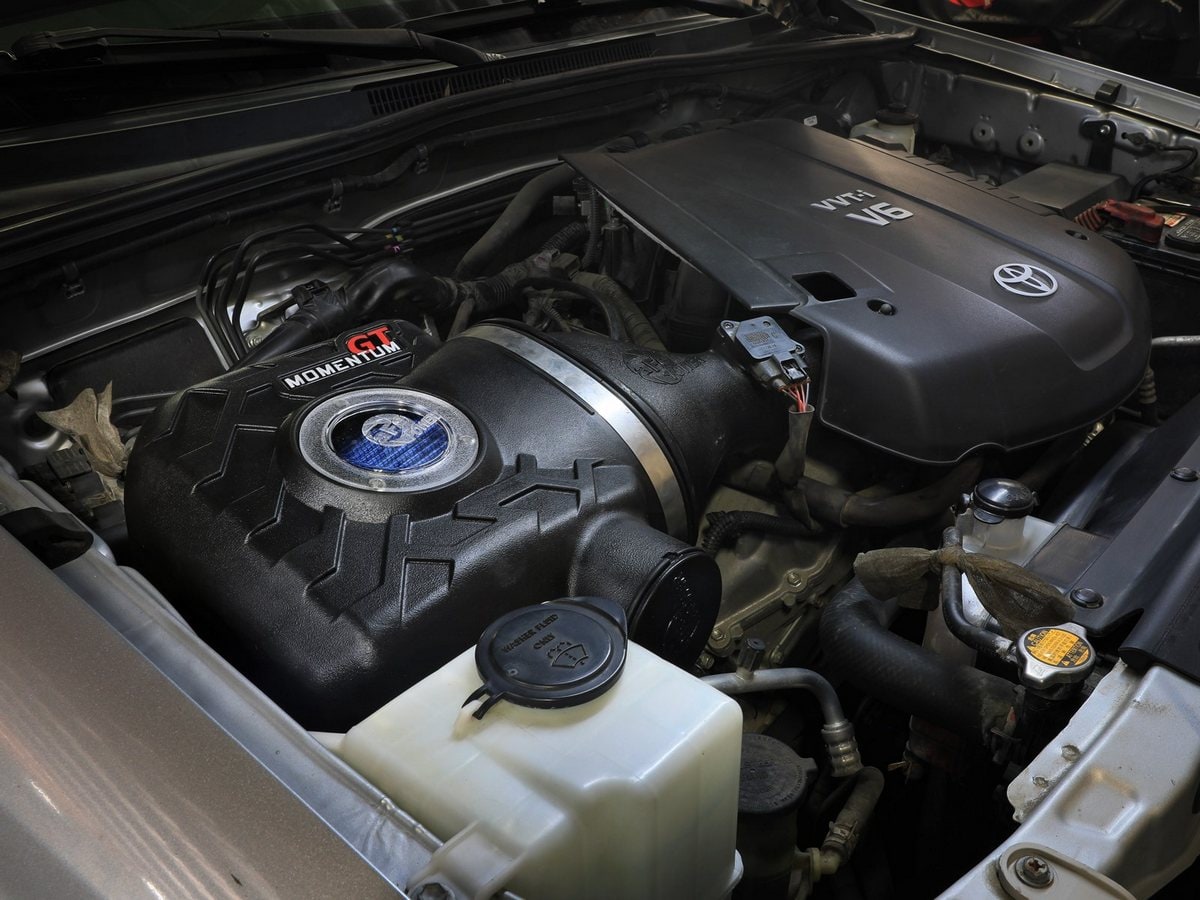 Система холодного впуска Momentum GT, с фильтром Pro 5R для Toyota Tacoma 2005–2011 V6-4.0L, AFE Power — фото 3