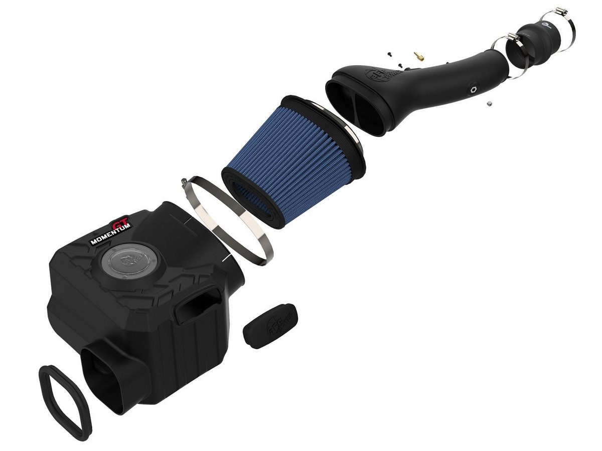 Система холодного впуска Momentum GT, с фильтром Pro 5R для Toyota FJ Cruiser 2010–2014 / 4Runner 2010–2024 V6-4.0L w/ Magnuson Supercharger, AFE Power — фото 2