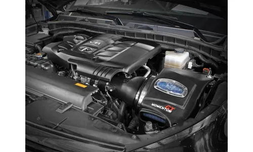 Система холодного впуска Momentum GT, с фильтром Pro 5R для Nissan Armada 2017–2024/Nissan Patrol 2010–2024 (Y62)/Infiniti QX80 2014–2024/Infiniti QX56 2011–2013 V8-5.6L, AFE Power — фото 3